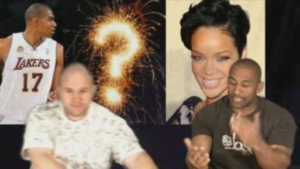 Rihanna's dating Andrew Bynum: Good girl gone Laker