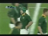 Tsiklauri. Rugby world cup 2003 Georgia vs South Africa