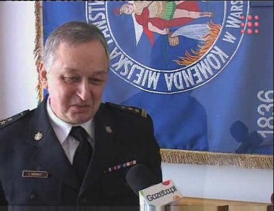 Straż pożarna o rozbitym termometrze