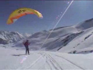 Speed riding orcieres mars 2009