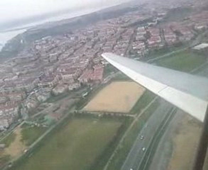 Décollage de l'aéroport d' Istanbul