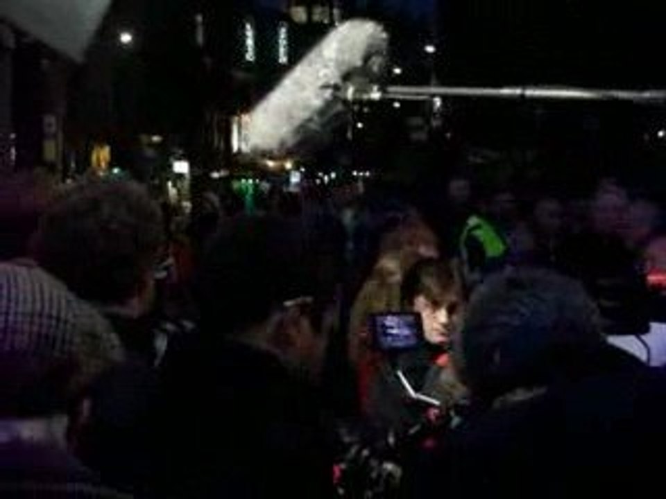 EXCLU : Vidéo de tournage HP Reliques de la Mort 21/04