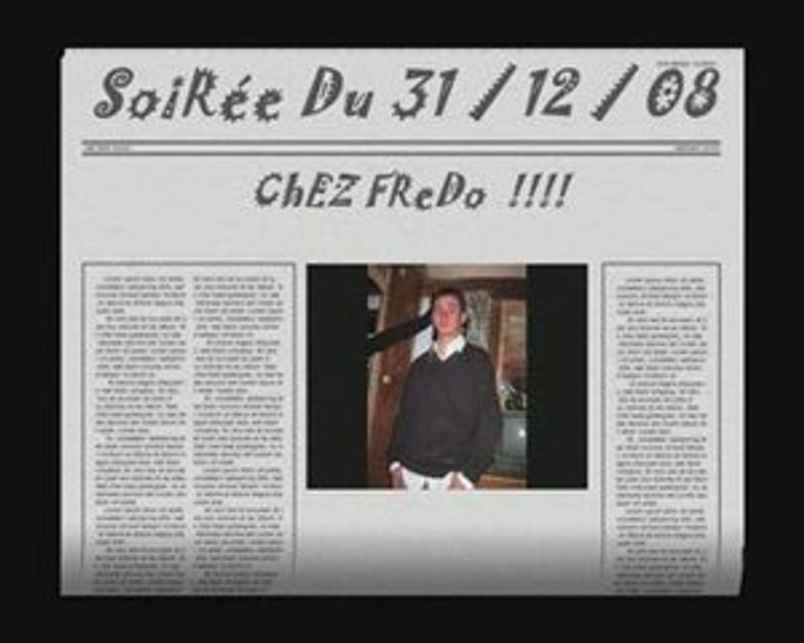 SoiRée du 31 chez fredo