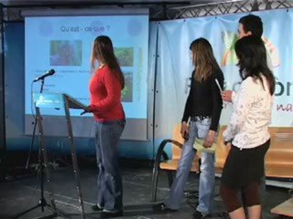 Eleves BTS de Touscayrats, ecole des sagne 2008