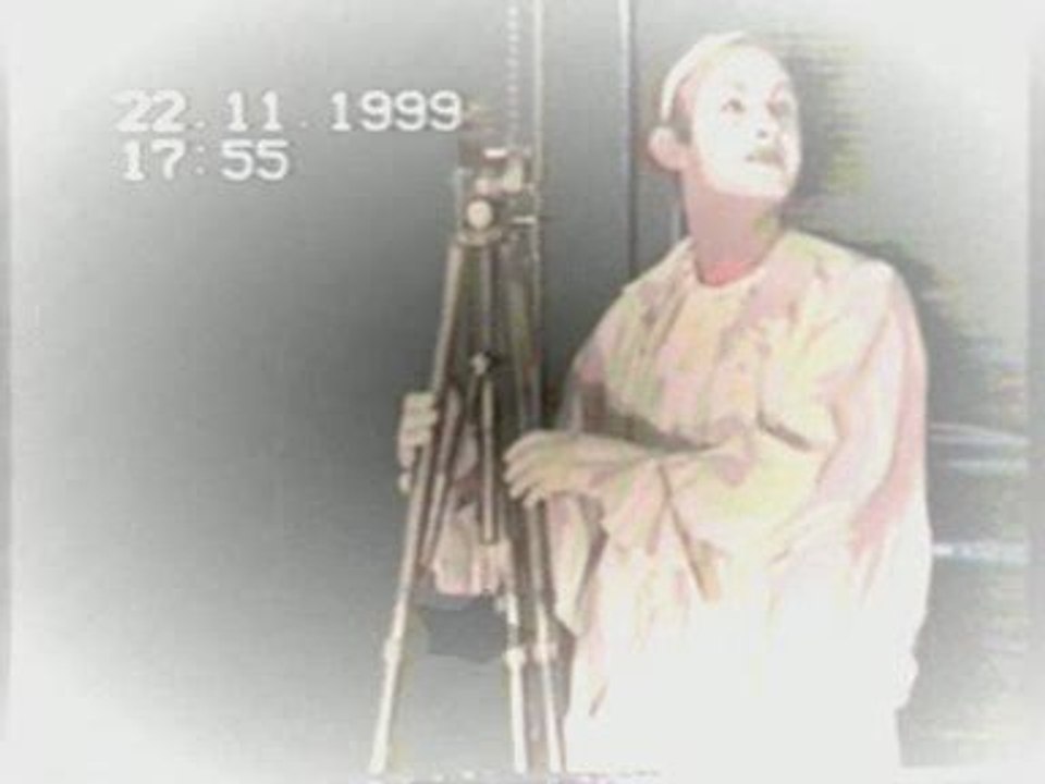 En l'An 1900 !...Film d'archive...Le Mime, Pantomime Pierrot