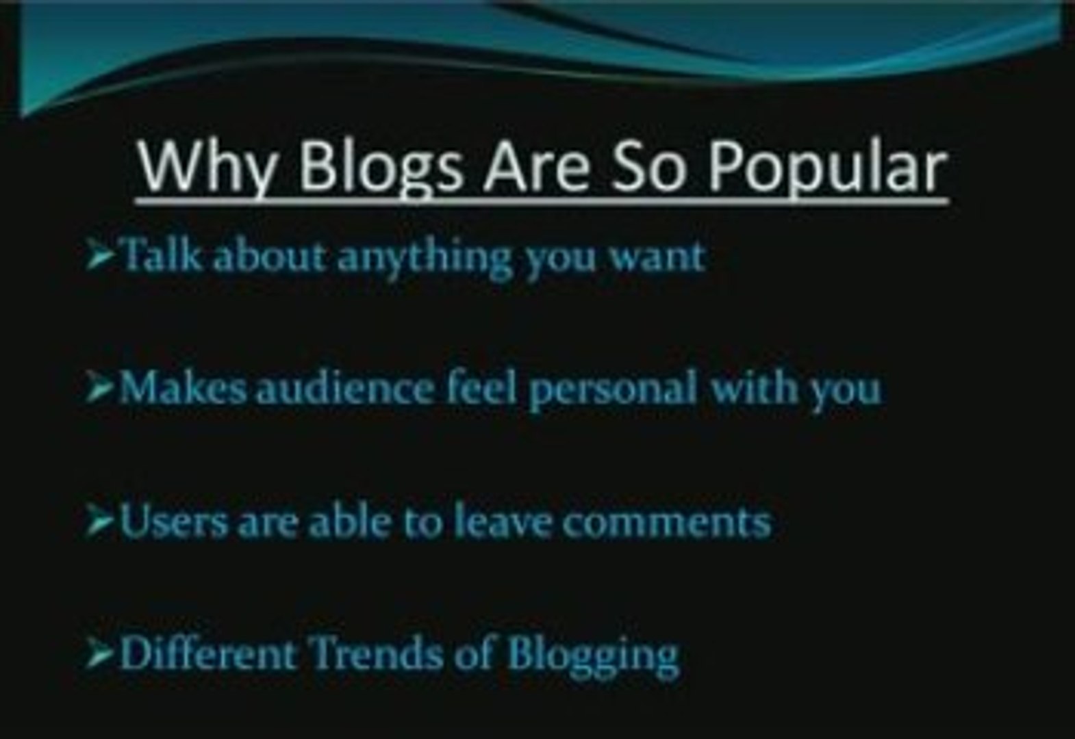 ⁣Why Blogs Are Popular