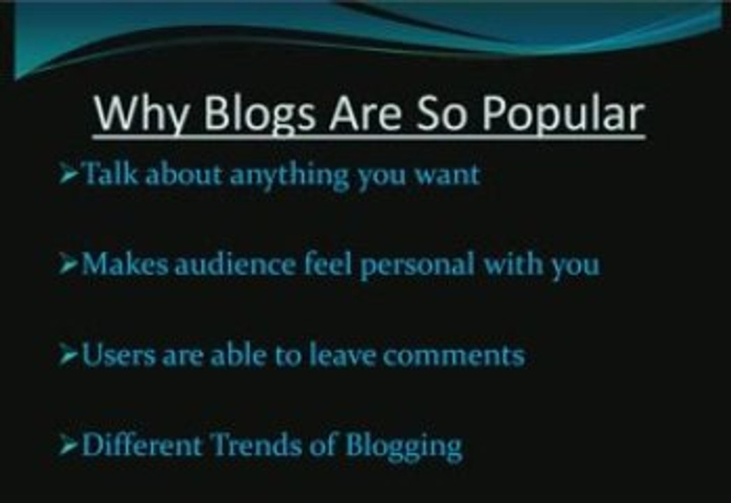 Why Blogs Are Popular