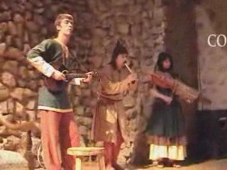 Invités à un mariage au Moyen-âge