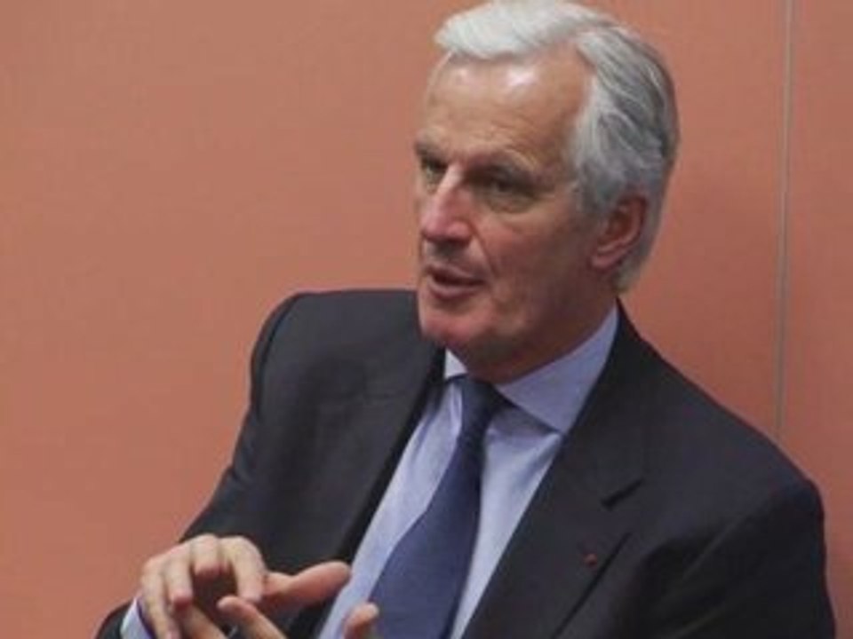 Michel Barnier rencontre les étudiants de l'ISMAPP