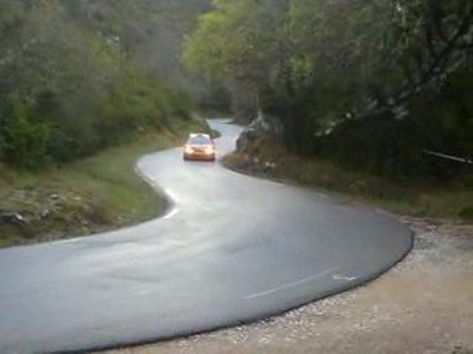 Rallye de venasque 2009 samedi civic ek4  barbero , 2eme