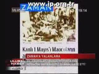Tetikçi Zaman gazetesinin bir yalanı daha ortaya çıktı!