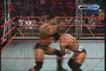 Batista Vs CM Punk Steel Cage SVR09