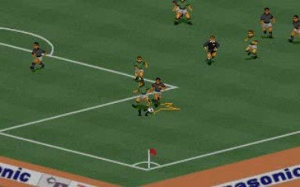 BUG de la barre transversale FIFA International Soccer