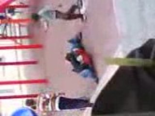 Çocuk Kavgası Amerikan Güreşi Gibi :)