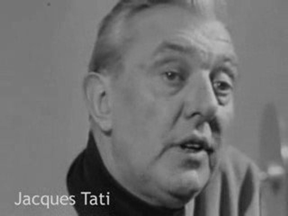JACQUES TATI 1967 ENTRETIEN CLIP FILM CINEMA HUMOUR FRANCE +