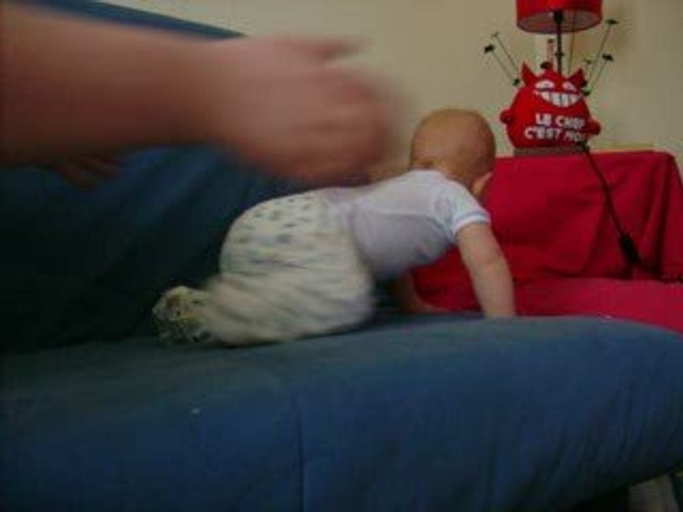 je rigole avec maman