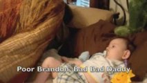 Dad Ignores Baby Brandon while Sleeping