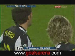 JUVENTUS 1-2 LAZIO DEL PIERO COUPE D'ITALIE