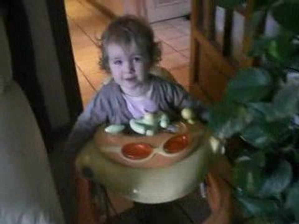 Célia retombe en enfance !!!