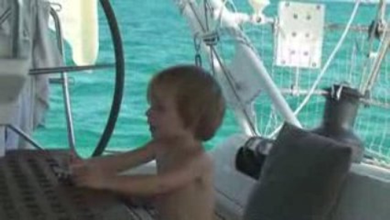Cassien en bateau