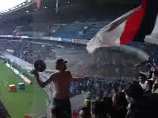 PSG - LE HAVRE saison 2008/2009 JOIE SUR LE 1er BUT