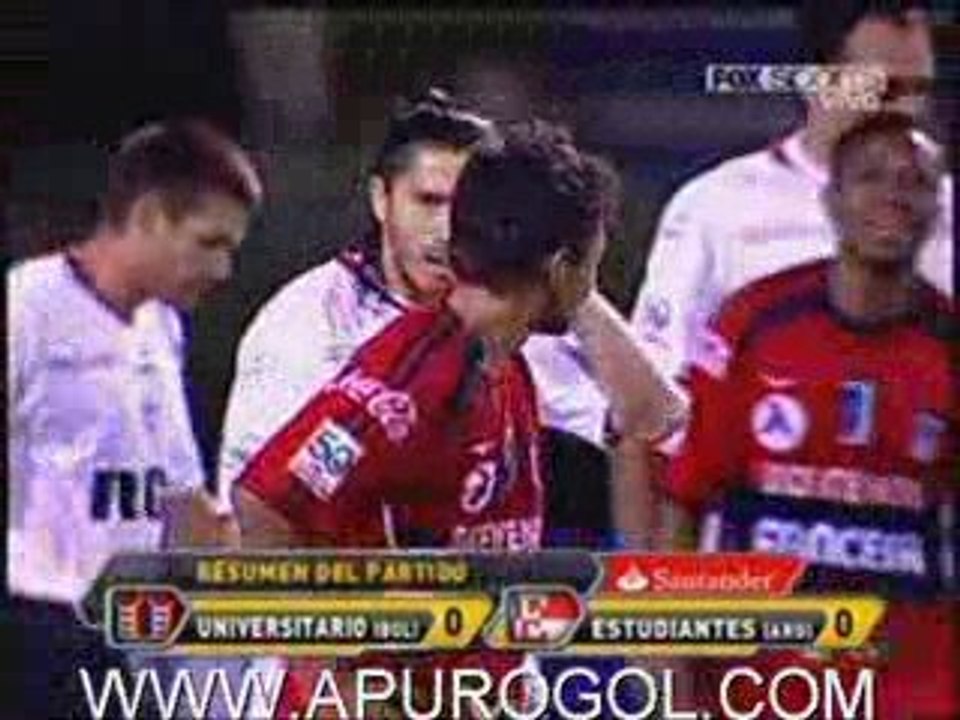 Universitario de Sucre 0-0 Estudiantes