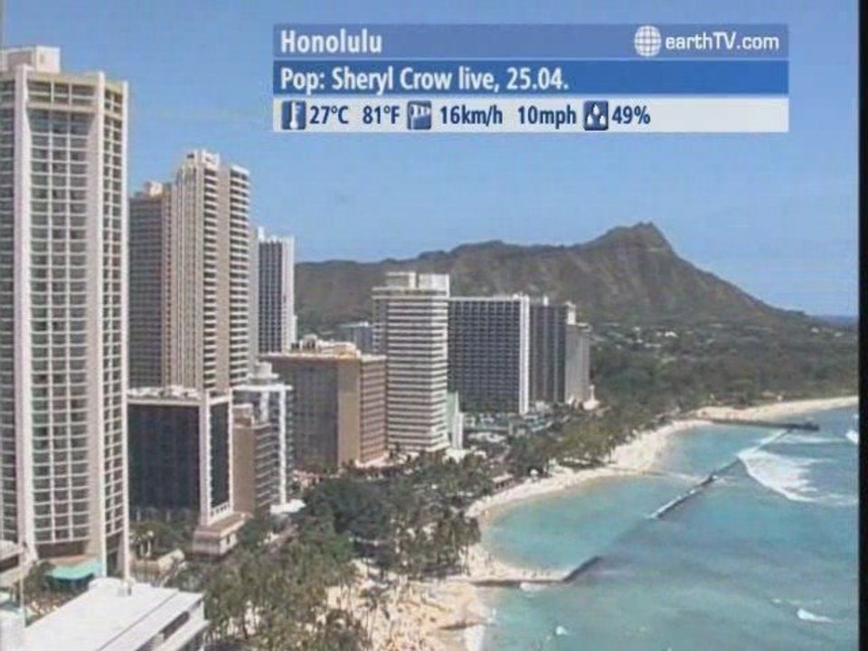 Cape Town - South Africa, Jakarta - Indonesia, Amsterdam - Netherlands, Honolulu - USA, New York - USA, Nouméa - New Caledonia, Manila - Philippines