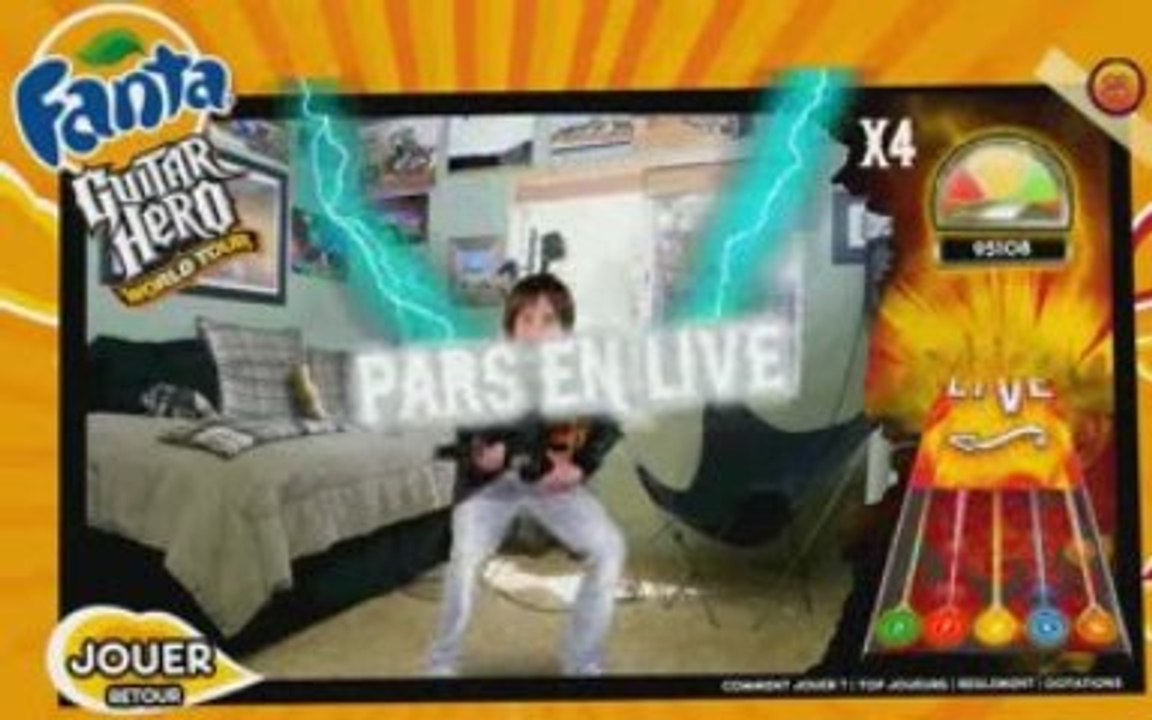 Fanta Guitar Hero Wolrd Tour Moblange Guitare 126283 poin...