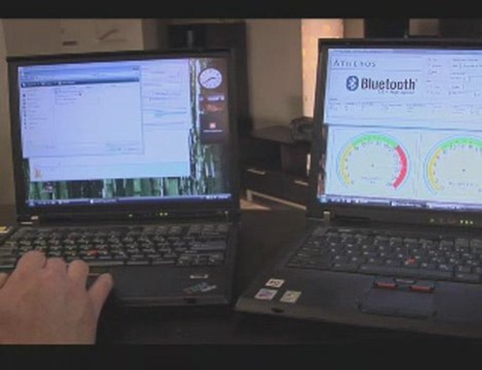 Bluetooth 3.0, démonstration Atheros