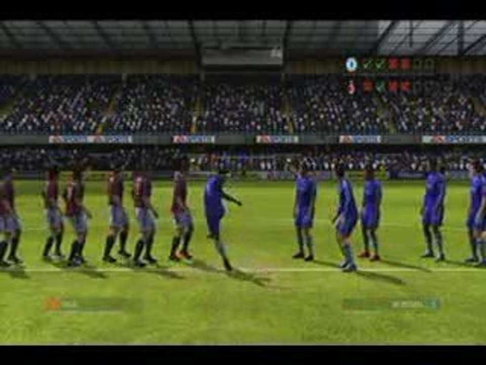 FIFA 08 Super Weird Glitchy Penalty thingy