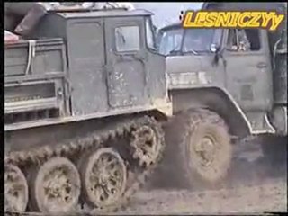Army Truck URAL 6x6 & ATS vs ZASTAWA