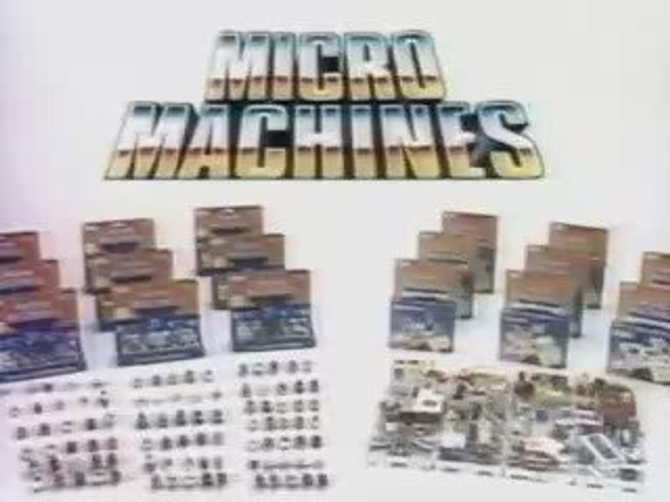 Pub jouet Micro Machines