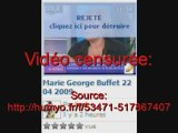 Vidéo censurée : Marie George Buffet 22 04 2009