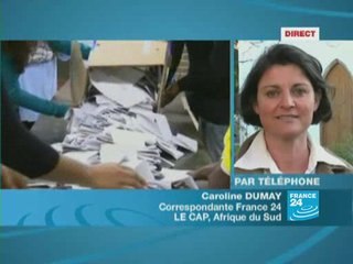 Afrique du Sud: rapport des forces ANC / opposition