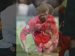 Hurted Cristiano Ronaldo against AS Roma