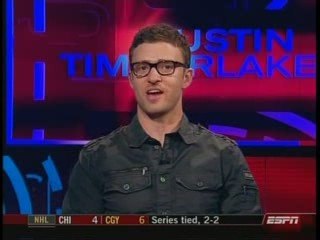 Justin Timberlake - Sports Center Interview (22/04/09)
