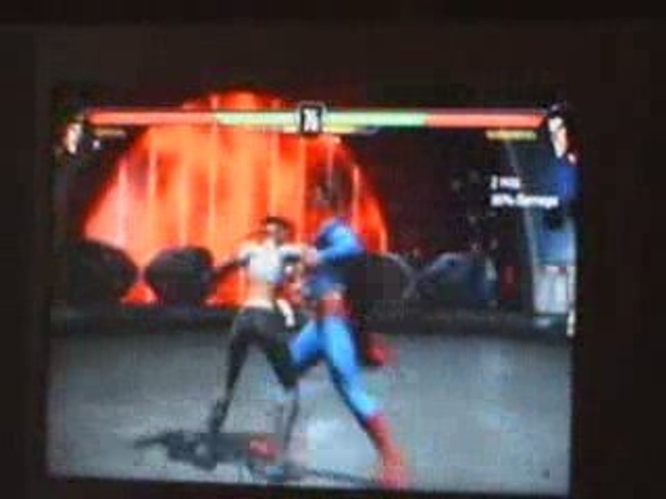 Mortal Kombat VS DC - Sonya VS Superman