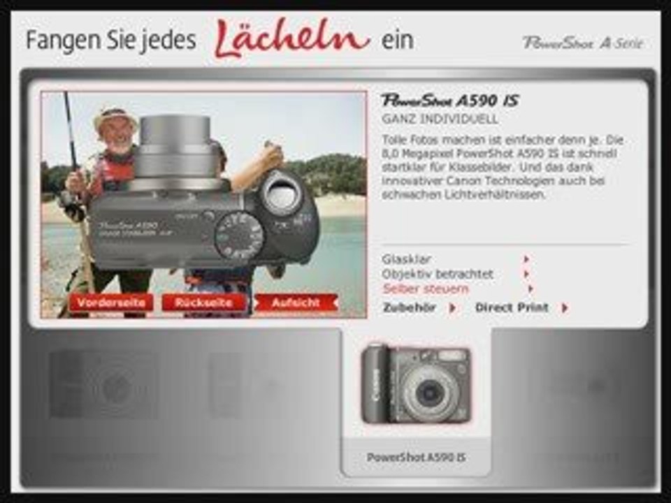 Canon powershot a590 is