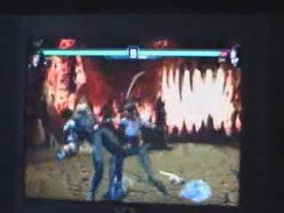 Mortal Kombat VS DC- Sonya VS Jax