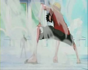 Scène Luffy Gear Second