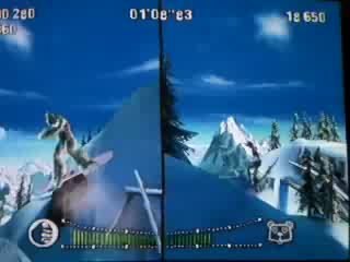 Multi-joueurs de SSX On Tour (PS2) (partie 1)