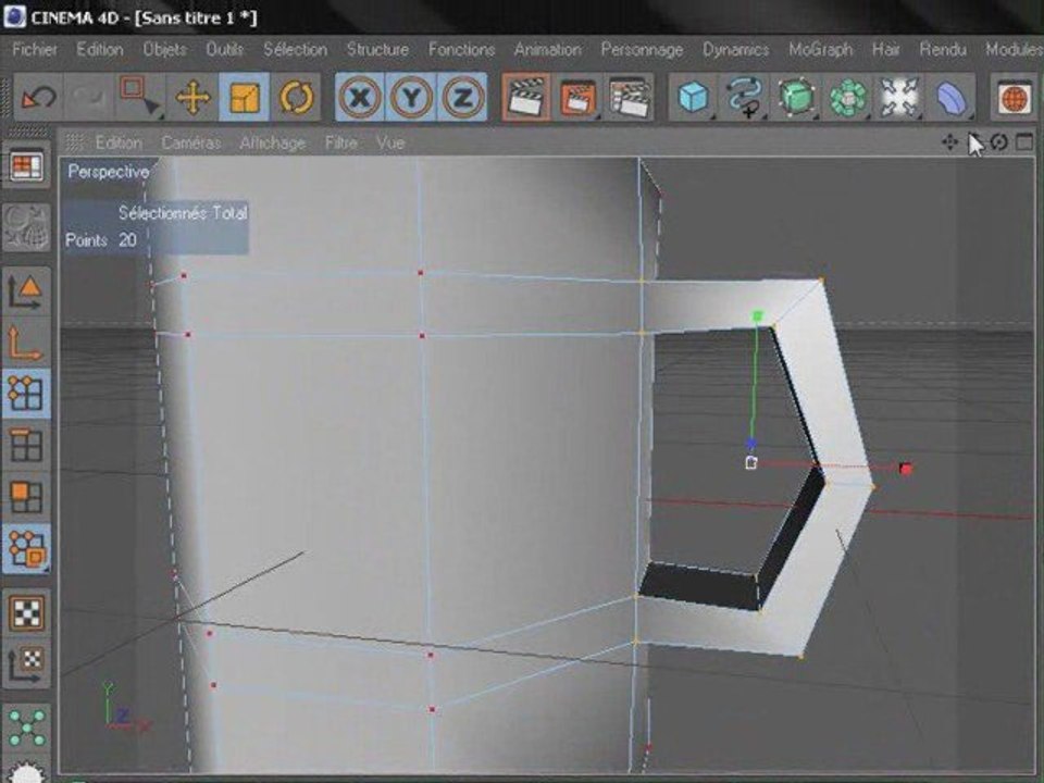 Créer une tasse avec C4D