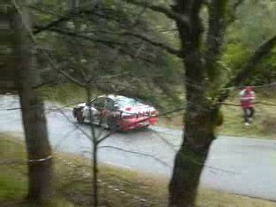 Rallye  venasque 2009 samedi subrau impreza n°25 fontaine ,