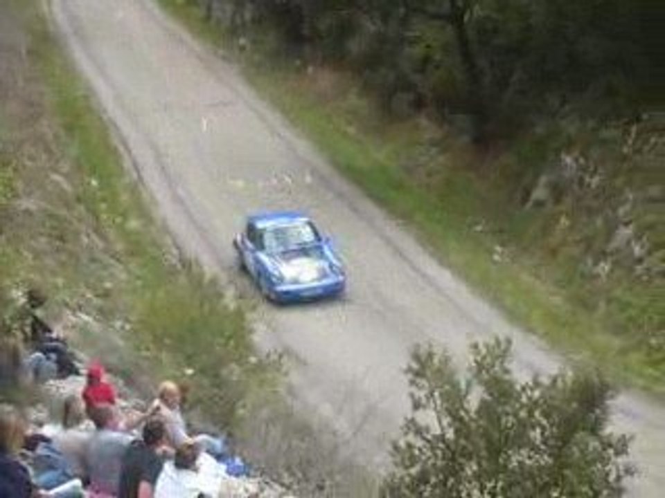 Rallye de venasque 2009 samedi porsche 964  n°21 panagiotis,
