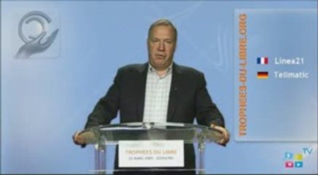 Trophées du libre 2009 - Finalist category Administration