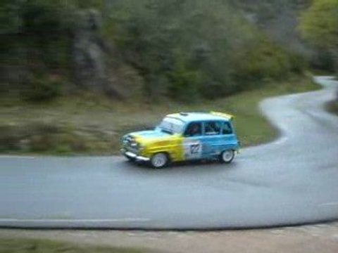 Rallye de venasque 2009 samedi R4 n°122 sanchez