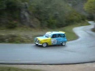 Rallye de venasque 2009 samedi R4 n°122 sanchez