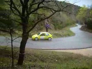 Rallye de venasque 2009 samedi saxo n°2 poudrel
