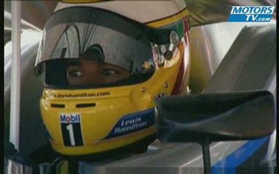 Portrait Lewis Hamilton McLaren F1