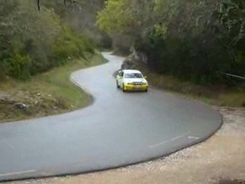 Rallye de venasque 2009 samedi sierra cosworth n°17 serre ,